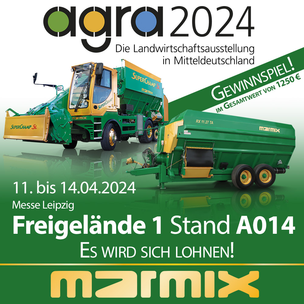 Marmix ist auf der Agra 2024 in Leipzig 